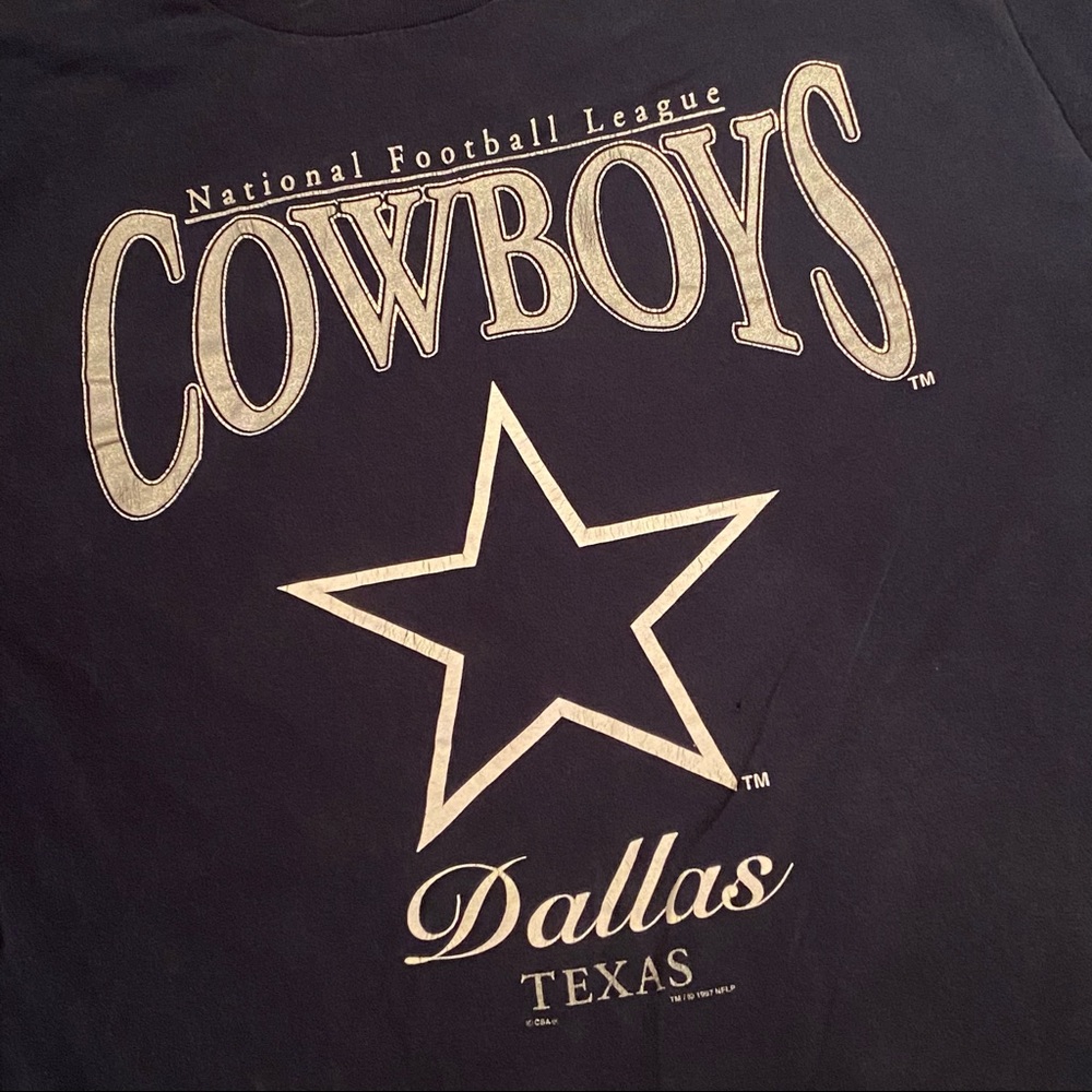 Vintage 90’s Dallas Cowboys T-Shirt - Picture 2 of 4